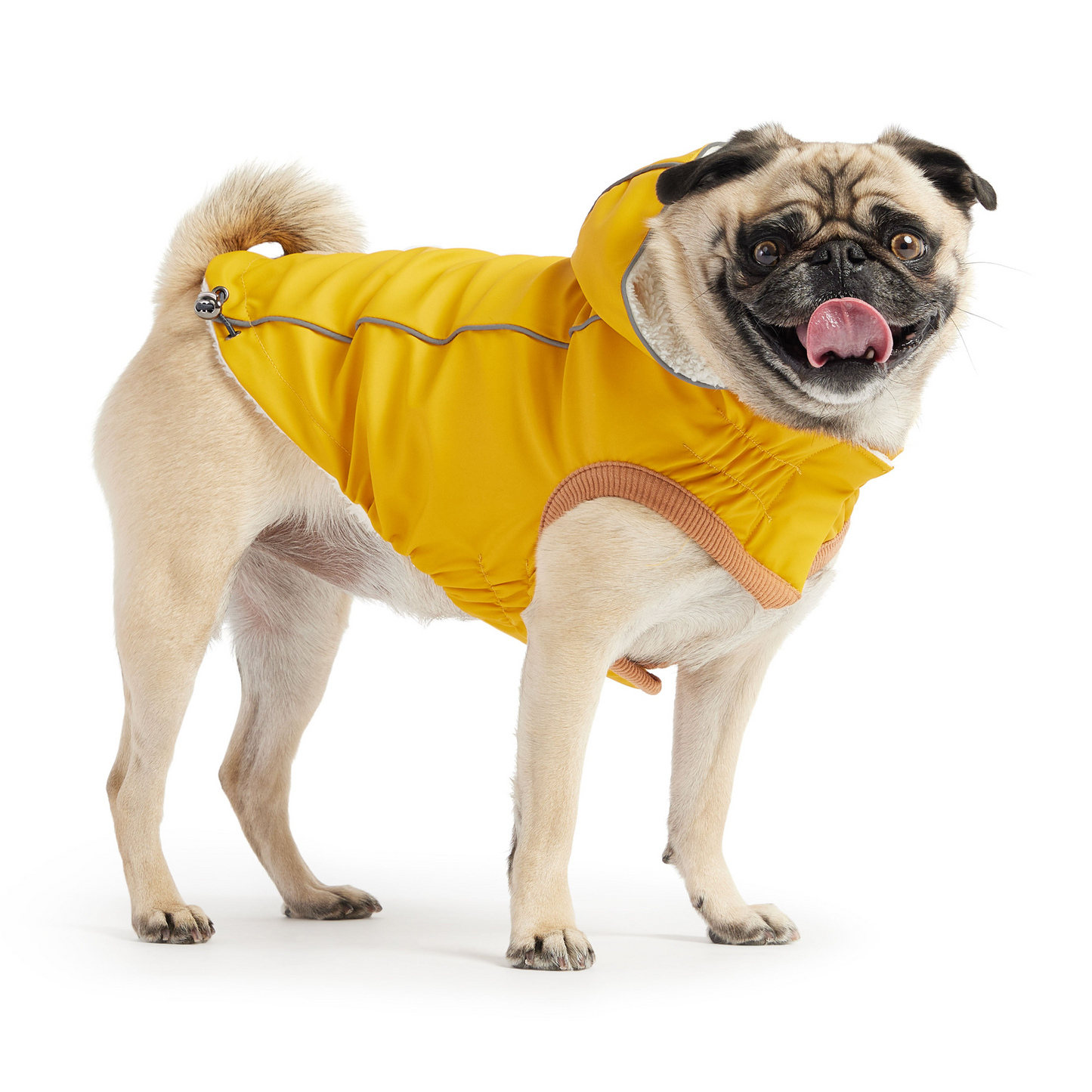 GF Pet Insulated Raincoat - Yellow