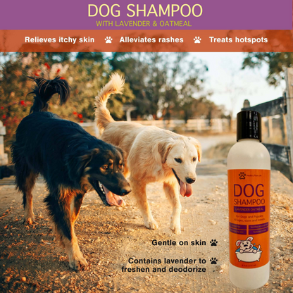 Oatmeal Lavender Pet Shampoo (8 oz)