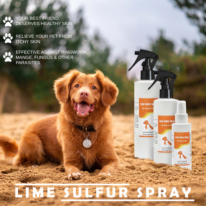 Champú y spray Lime Sulphur Pooch (8 oz cada uno)