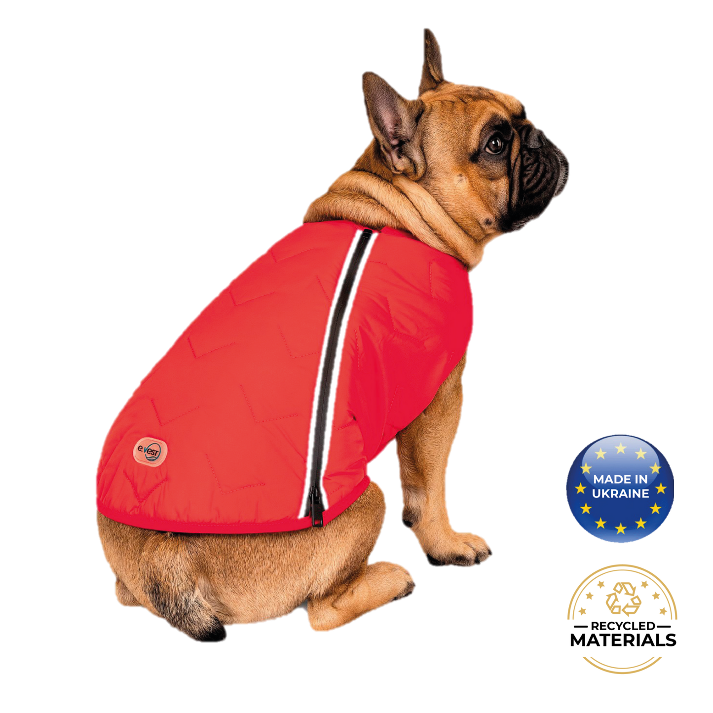 Chaqueta / chaleco para perros sostenible y ecológico Bonne et Filou