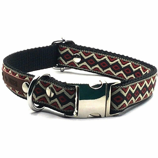 Durable Designer Dog Collar No.05m