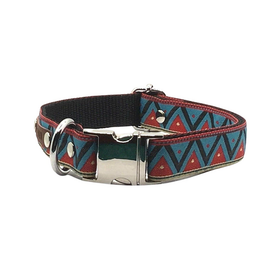 Durable Designer Dog Collar No.06m