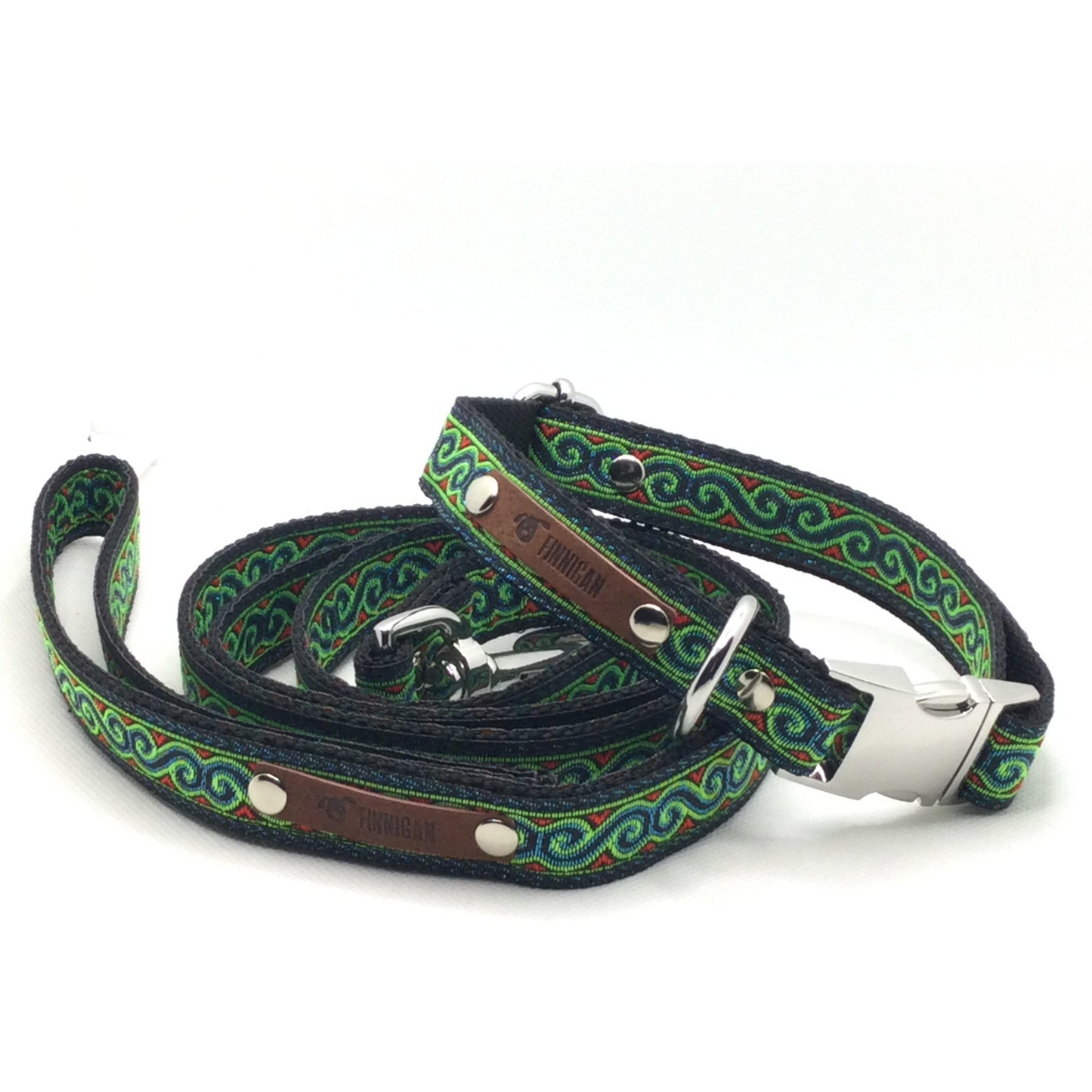 Durable Designer Dog Collar No.08m