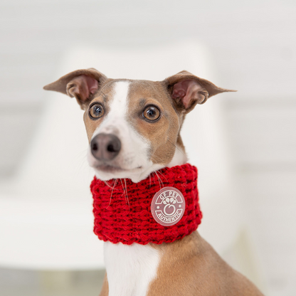 GF PET Chalet Tube Scarf - Red