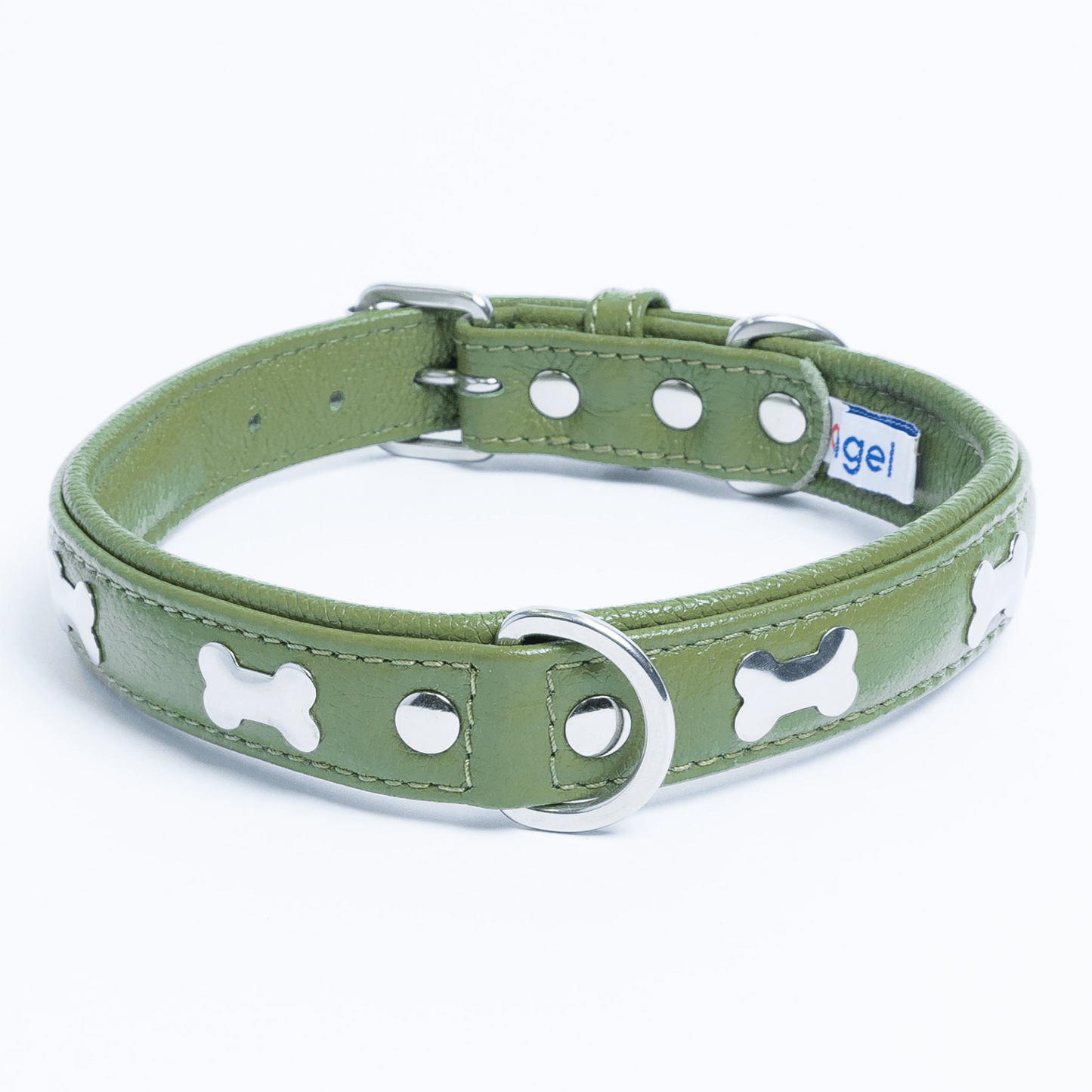 Rotterdam Bones Dog Collar: Timeless Style for Your Furry Companion