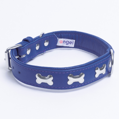 Rotterdam Bones Dog Collar: Timeless Style for Your Furry Companion