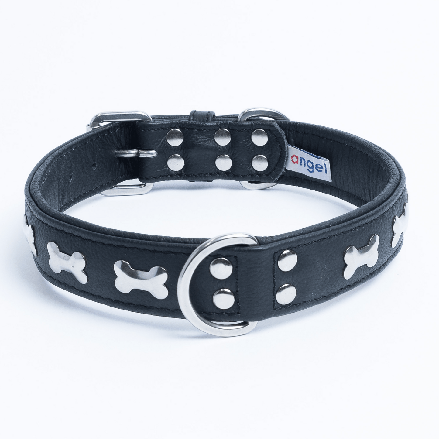 Rotterdam Bones Dog Collar: Timeless Style for Your Furry Companion