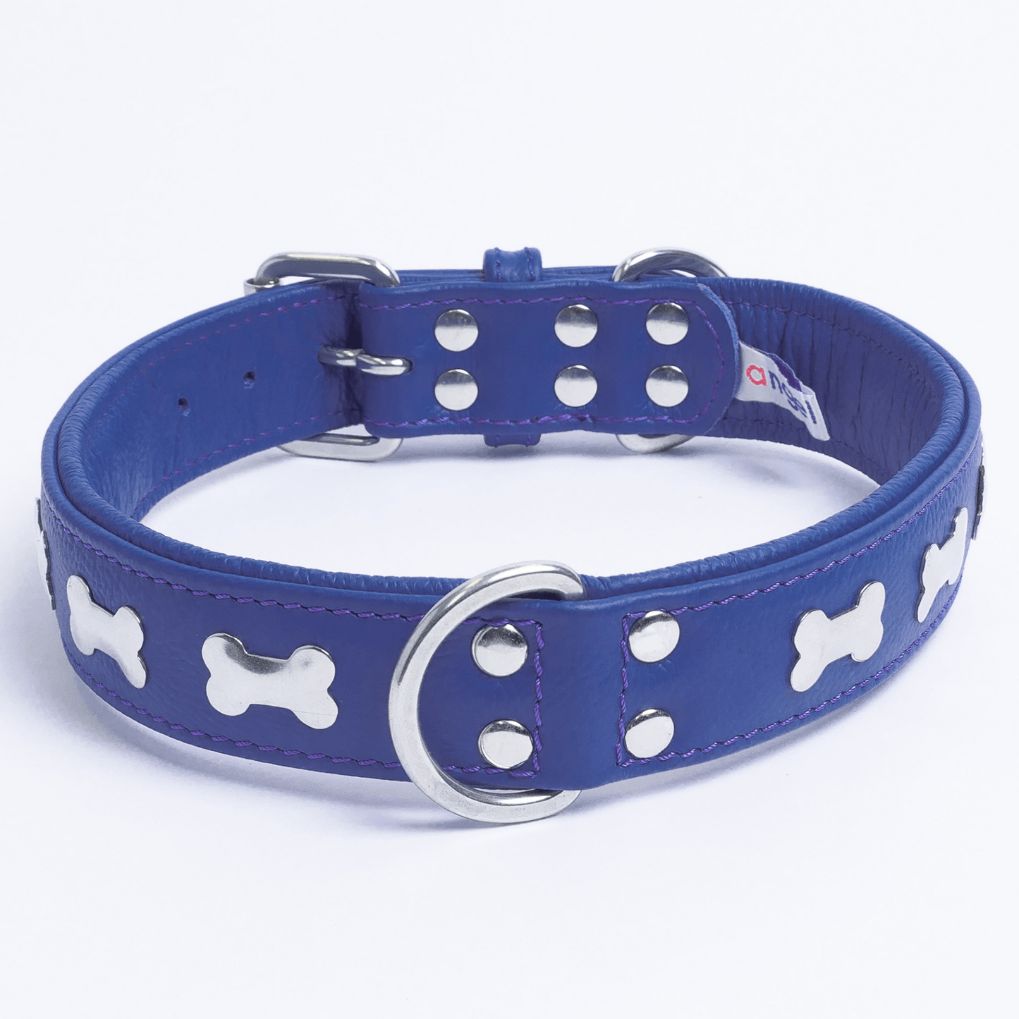 Rotterdam Bones Dog Collar: Timeless Style for Your Furry Companion