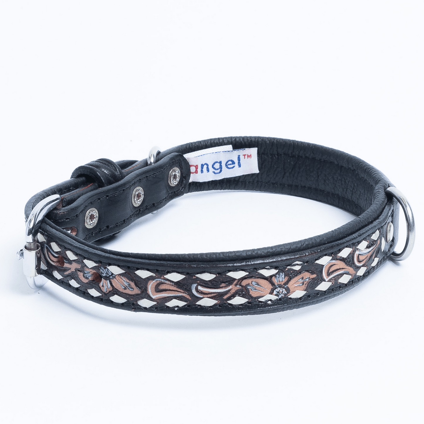 Laredo Dog Collar: Argentinean Top Grain Leather