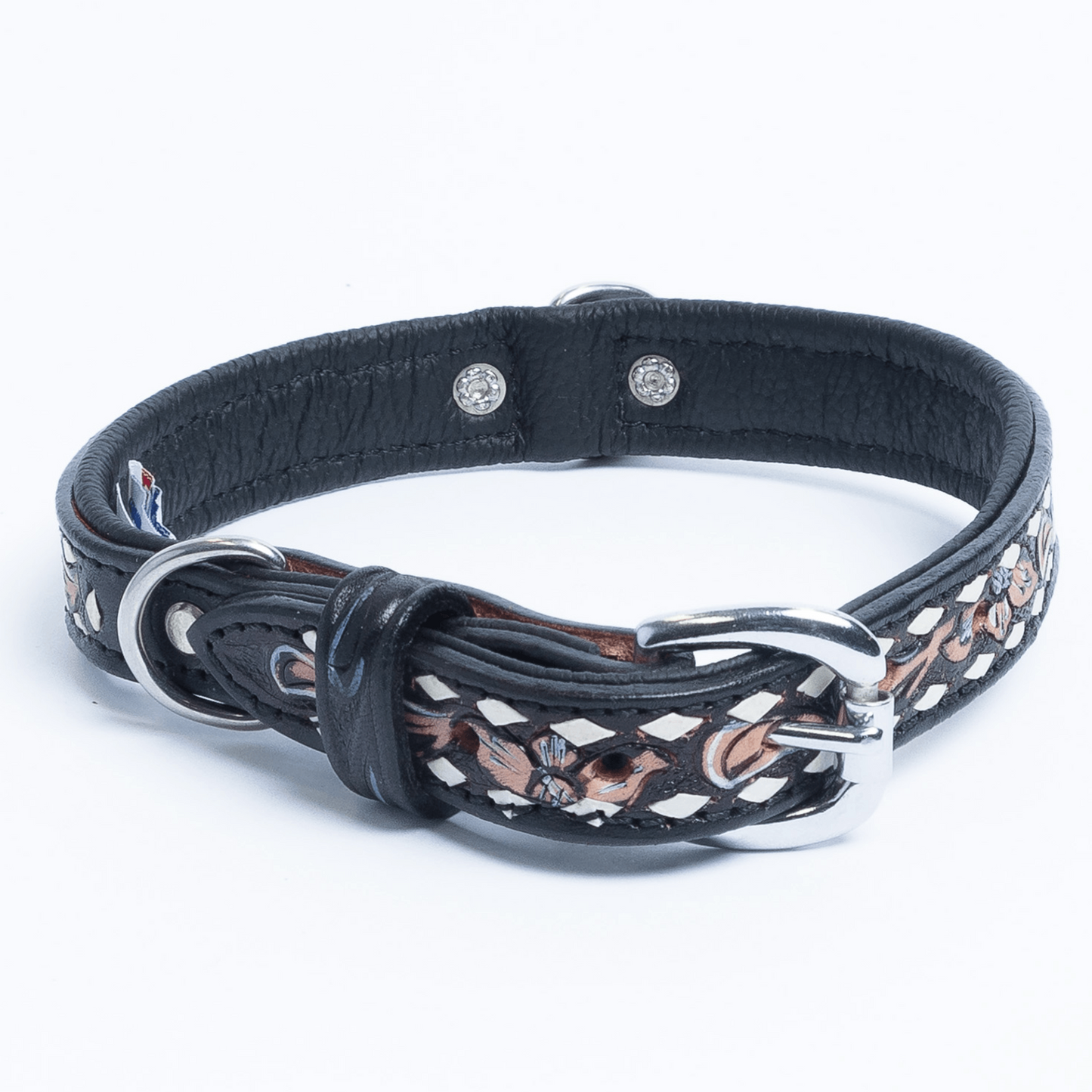 Laredo Dog Collar: Argentinean Top Grain Leather