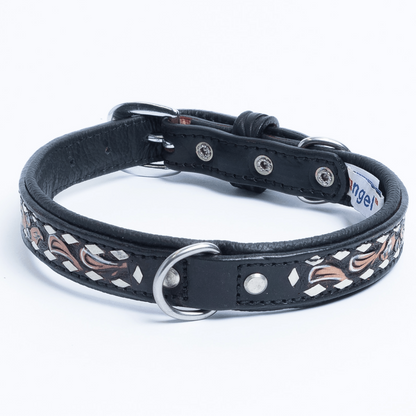 Laredo Dog Collar: Argentinean Top Grain Leather