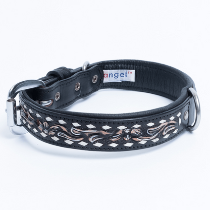 Laredo Dog Collar: Argentinean Top Grain Leather