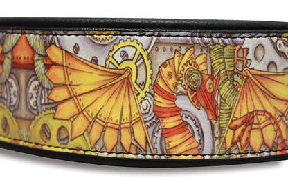 Dragon Punk Angel's Dragon Punk Tattoo-Inspired Leather Dog Collar