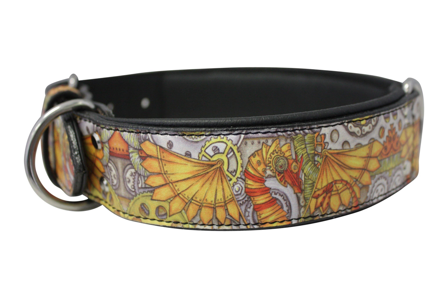 Dragon Punk Angel's Dragon Punk Tattoo-Inspired Leather Dog Collar