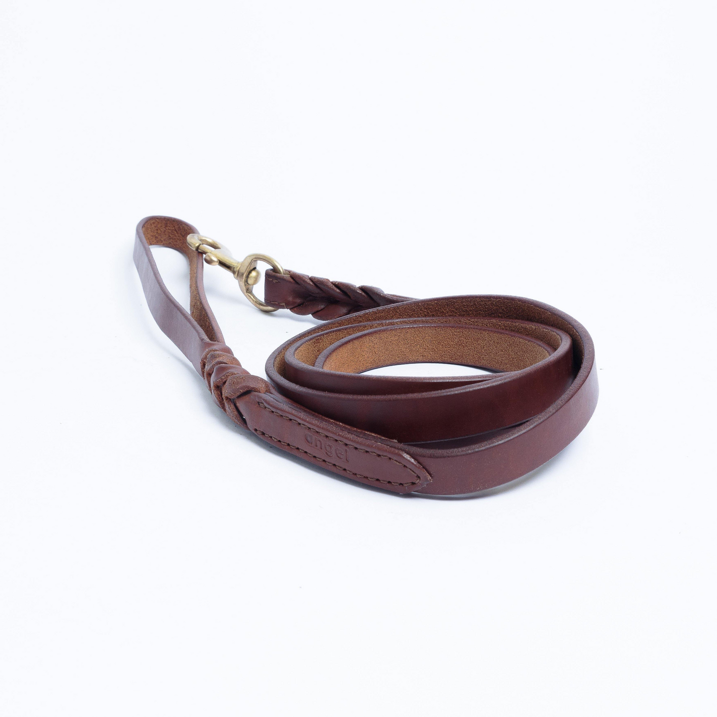 Genuine Leather Braided Leash