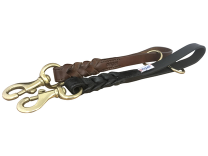 Genuine Leather Braided Leash