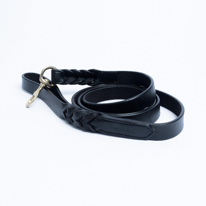 Genuine Leather Braided Leash