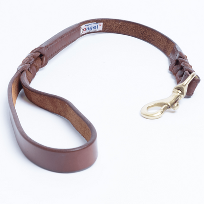 Genuine Leather Braided Leash