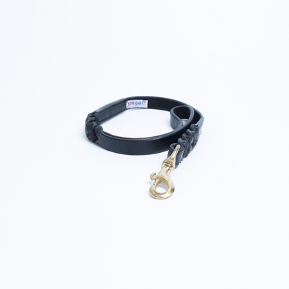 Genuine Leather Braided Leash