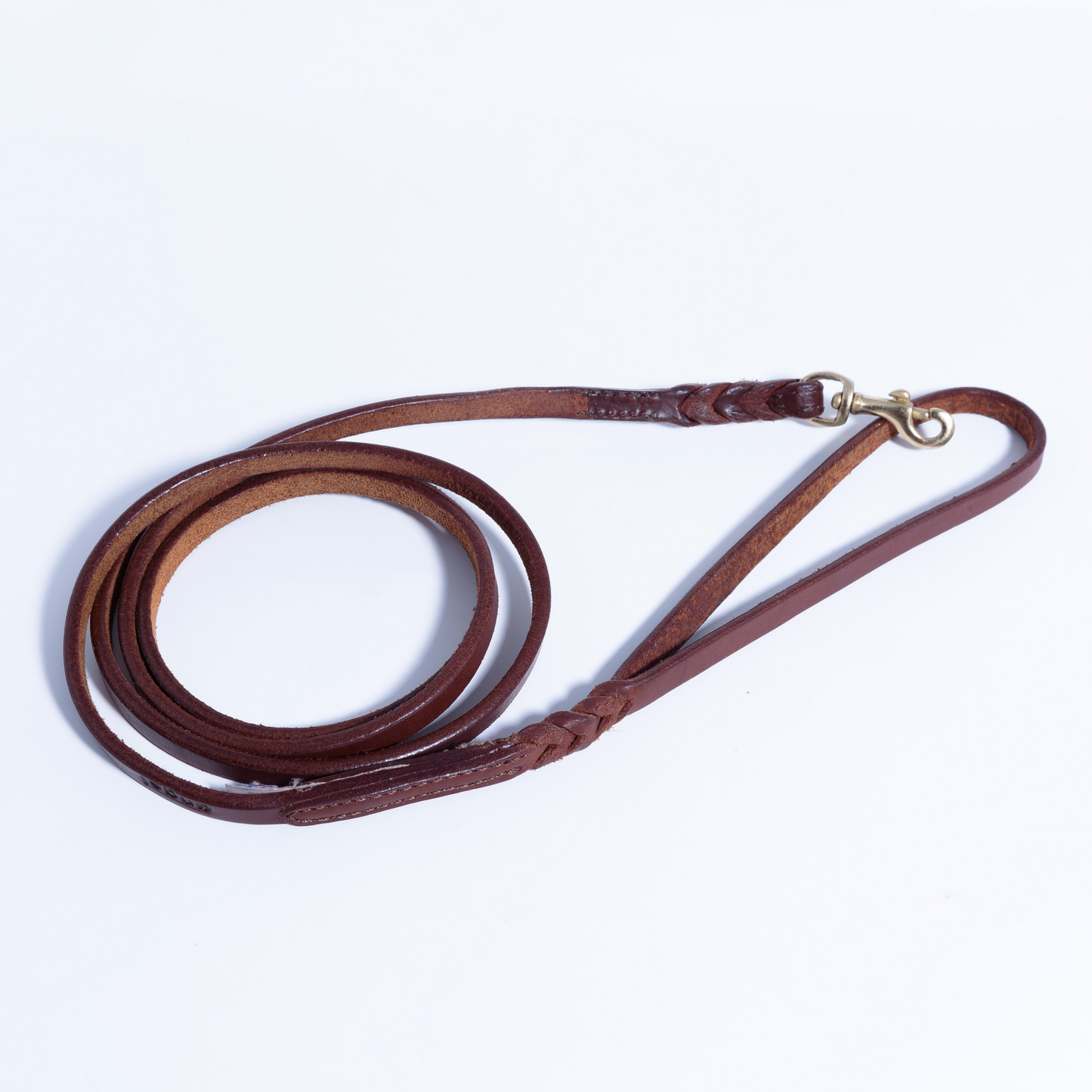 Genuine Leather Braided Leash