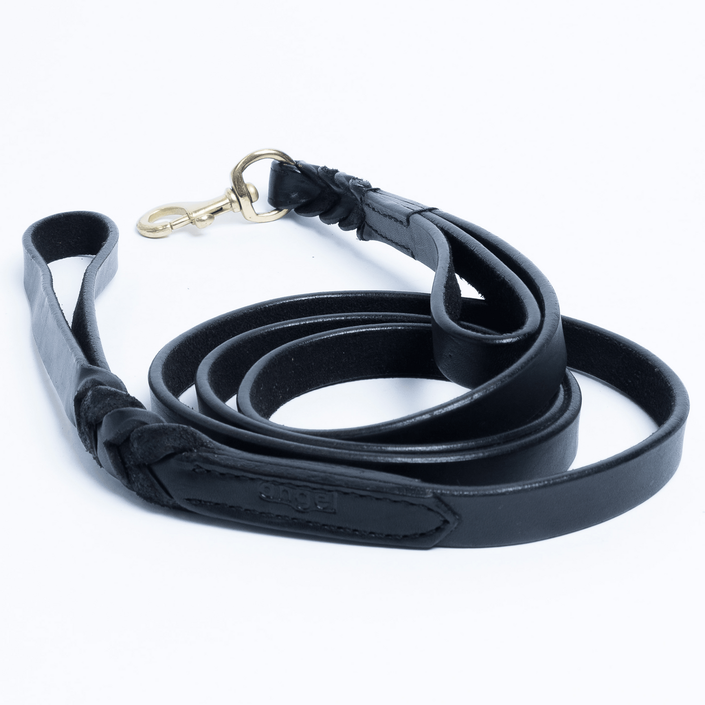 Genuine Leather Braided Dog Leash with Double Handle: Unrivaled Strength and Versatility