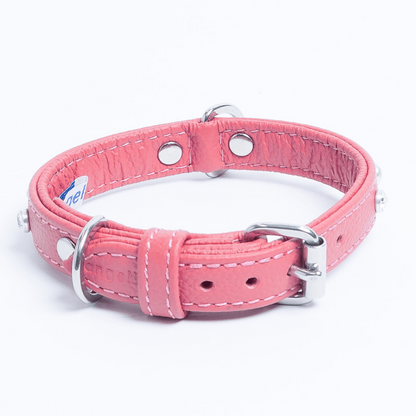 Athens Dog Collar (Pink | Purple): Make Your Dog Shine in Style