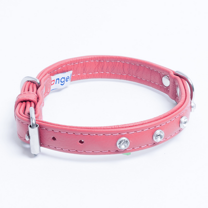 Athens Dog Collar (Pink | Purple): Make Your Dog Shine in Style