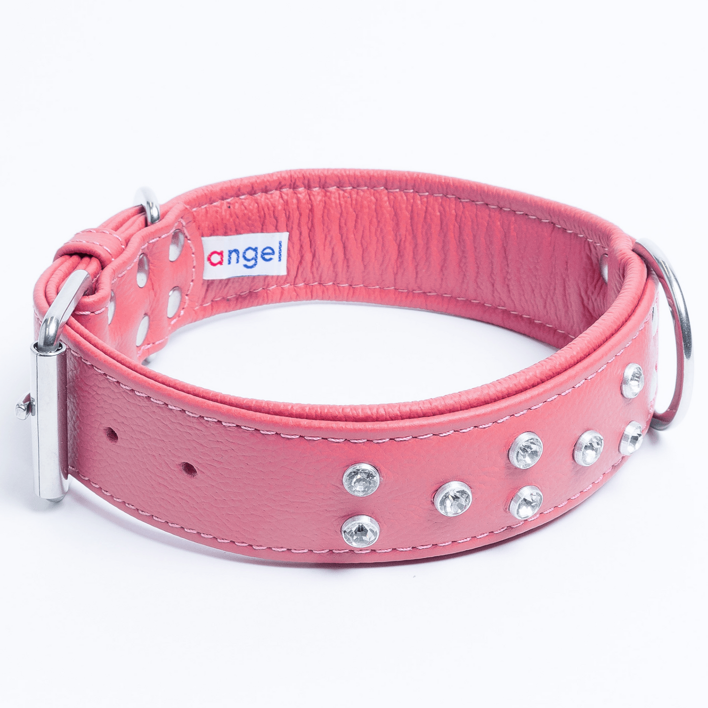 Athens Dog Collar (Pink | Purple): Make Your Dog Shine in Style