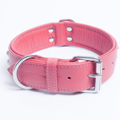 Athens Dog Collar (Pink | Purple): Make Your Dog Shine in Style