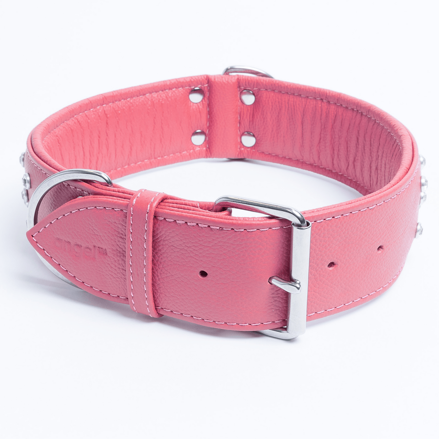 Athens Dog Collar (Pink | Purple): Make Your Dog Shine in Style