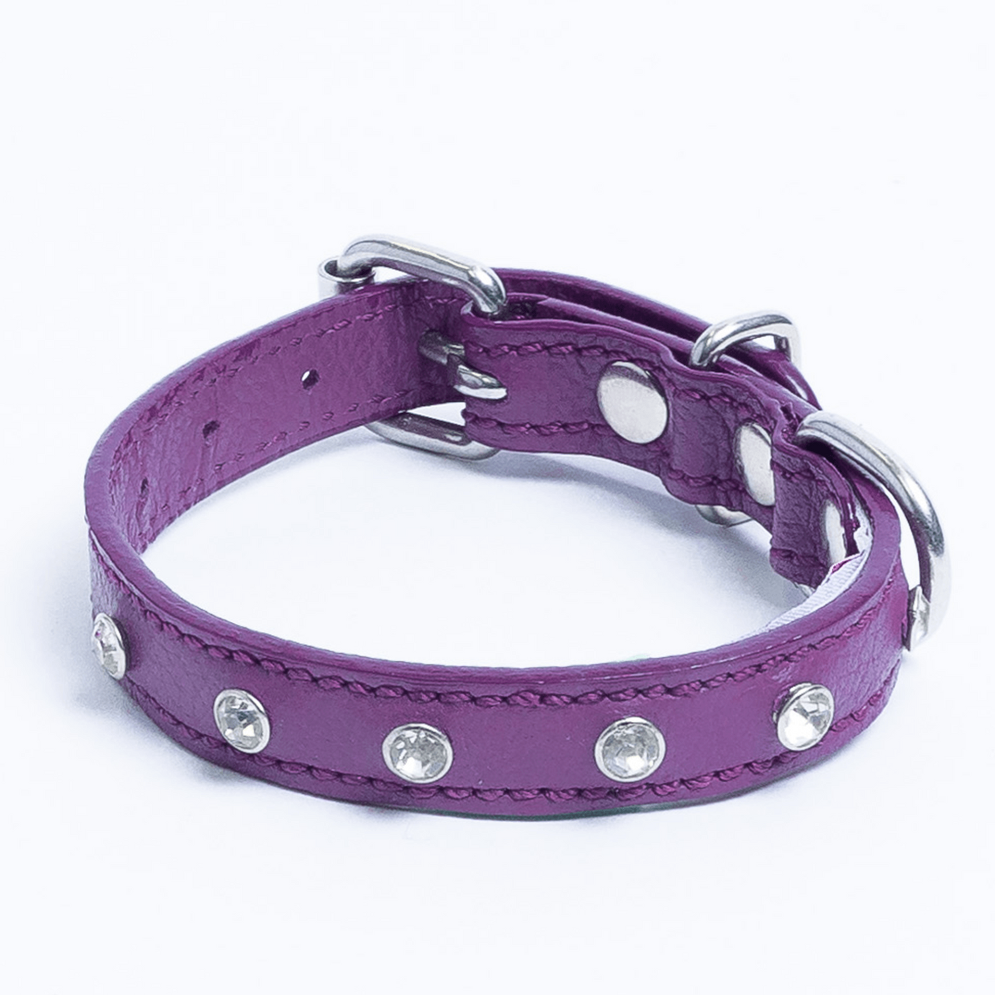 Athens Dog Collar (Pink | Purple): Make Your Dog Shine in Style