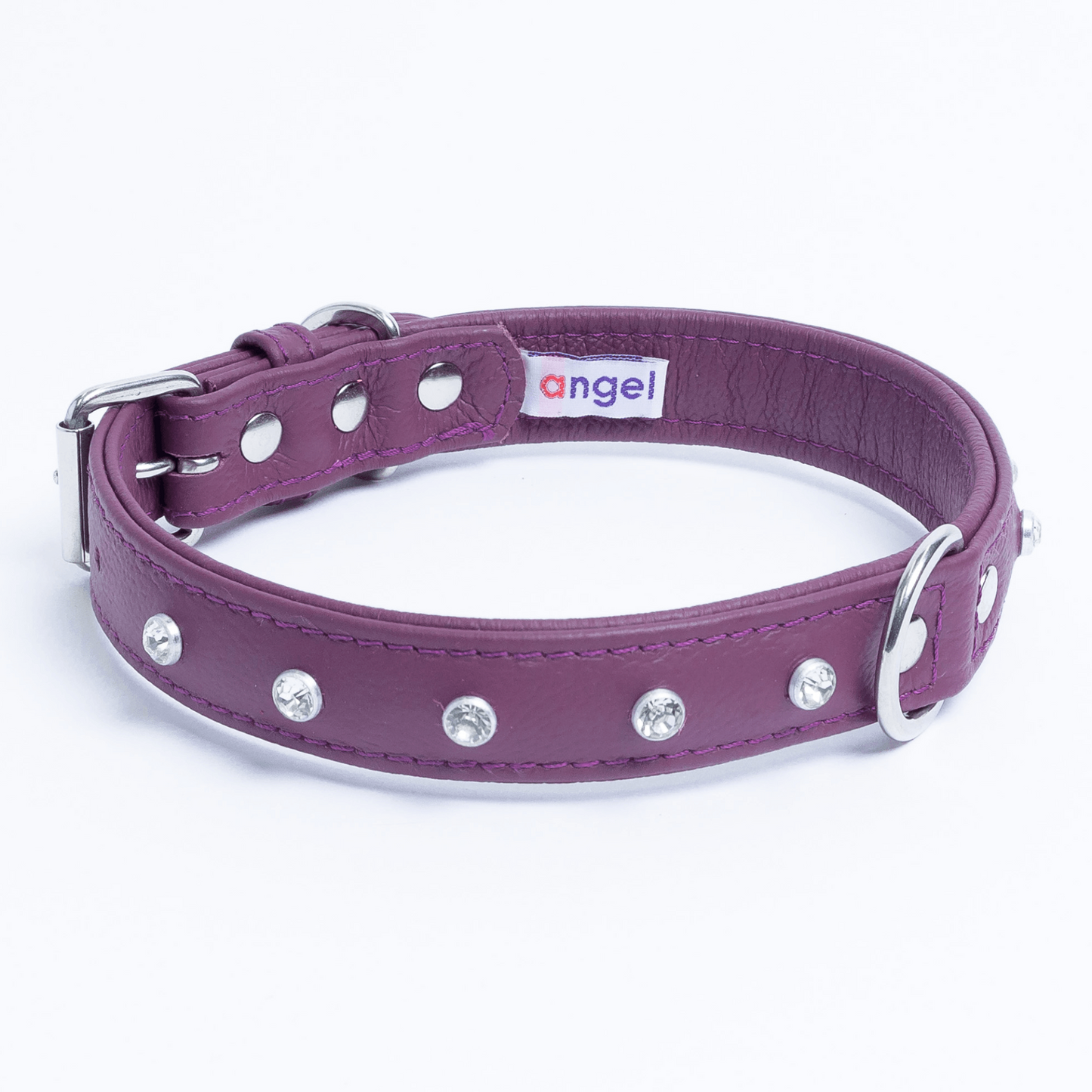 Athens Dog Collar (Pink | Purple): Make Your Dog Shine in Style