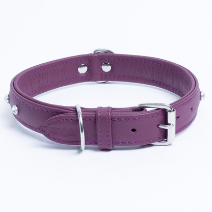 Athens Dog Collar (Pink | Purple): Make Your Dog Shine in Style