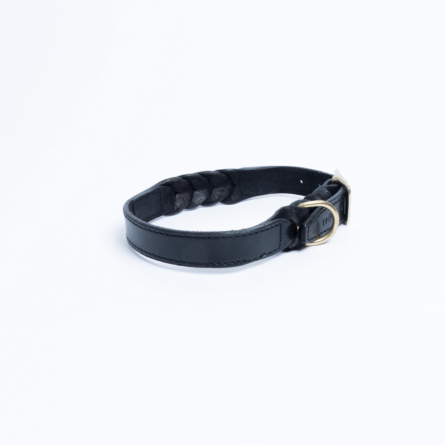 Argentinian Cowhide Leather Braided Collar