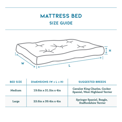 Stylish and Eco-Friendly Waikiki Mattress Dog Bed