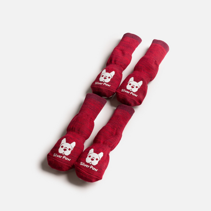 Calcetines de compresión para perros - Rojo