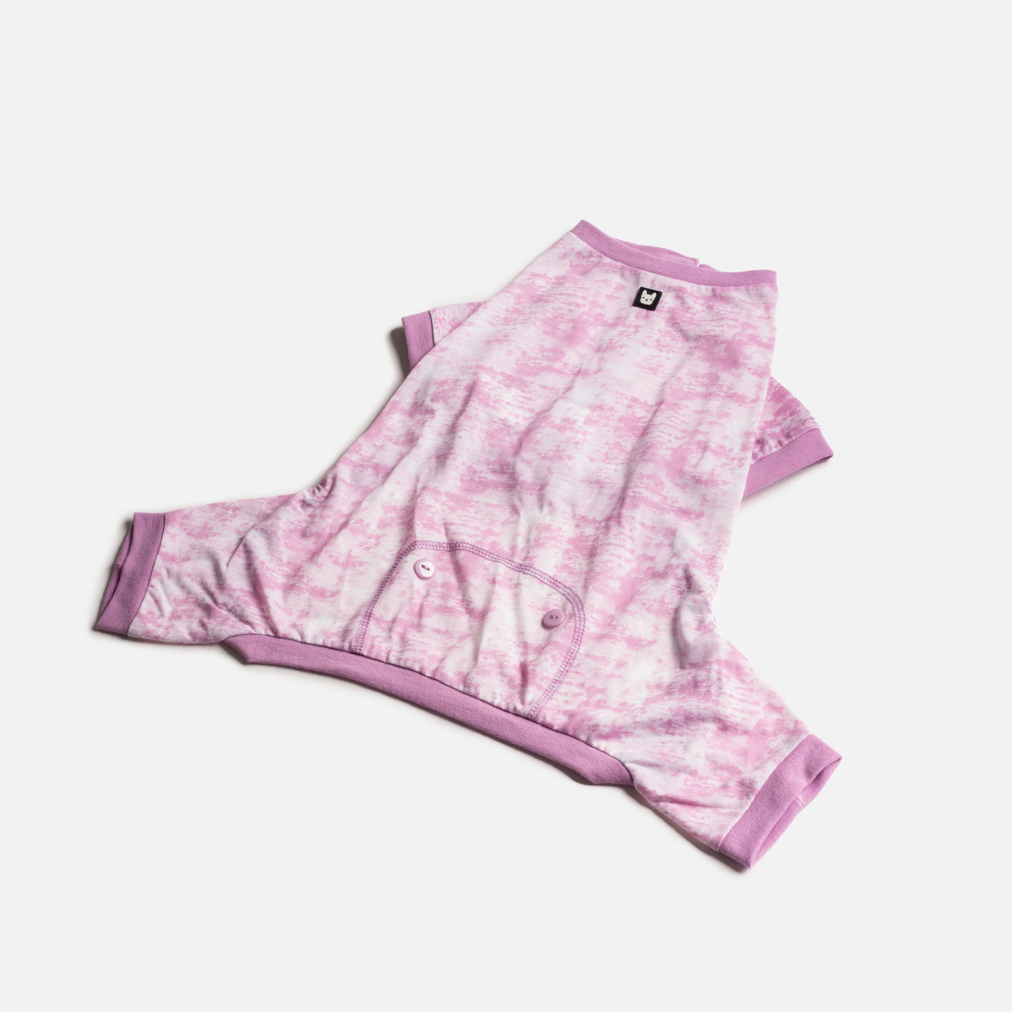 Pijama para perros - Tie Dye rosa