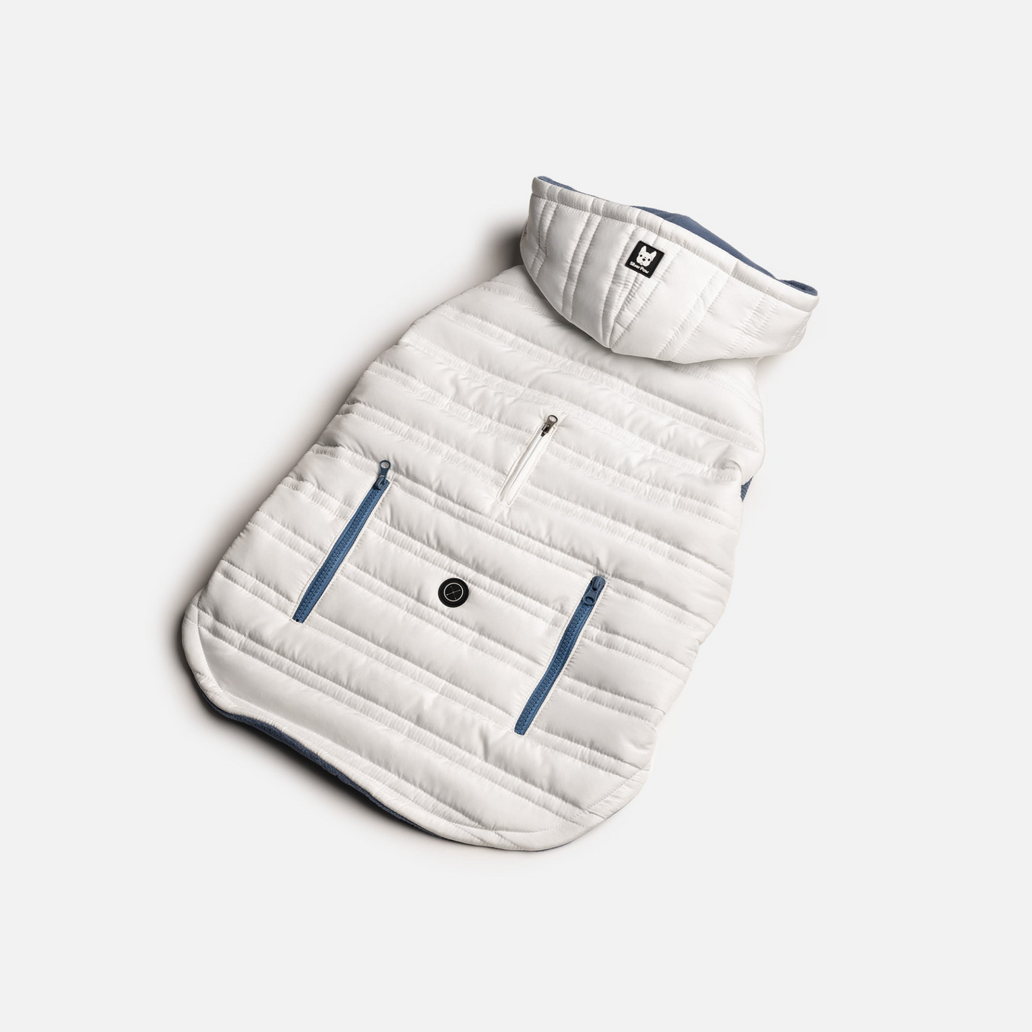 Noah Dog Water Resistant Jacket - White