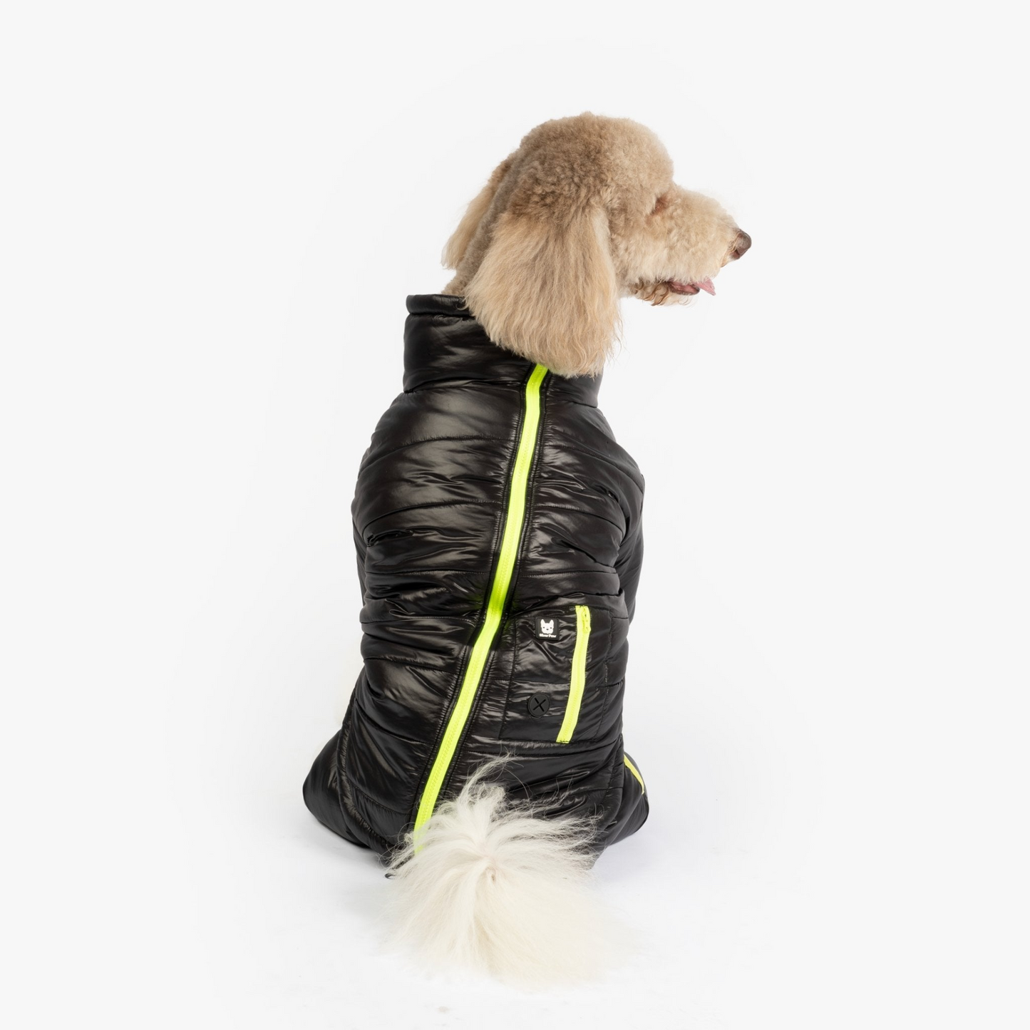 Traje de nieve para perros Whistler de cuerpo entero - Negro