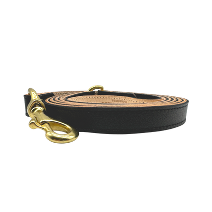 Bonne et Filou Plain Leather Dog Leashes