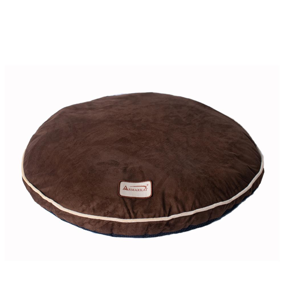 Armarkat Pet Bed Pad in Mocha - With Poly Fill Cushion