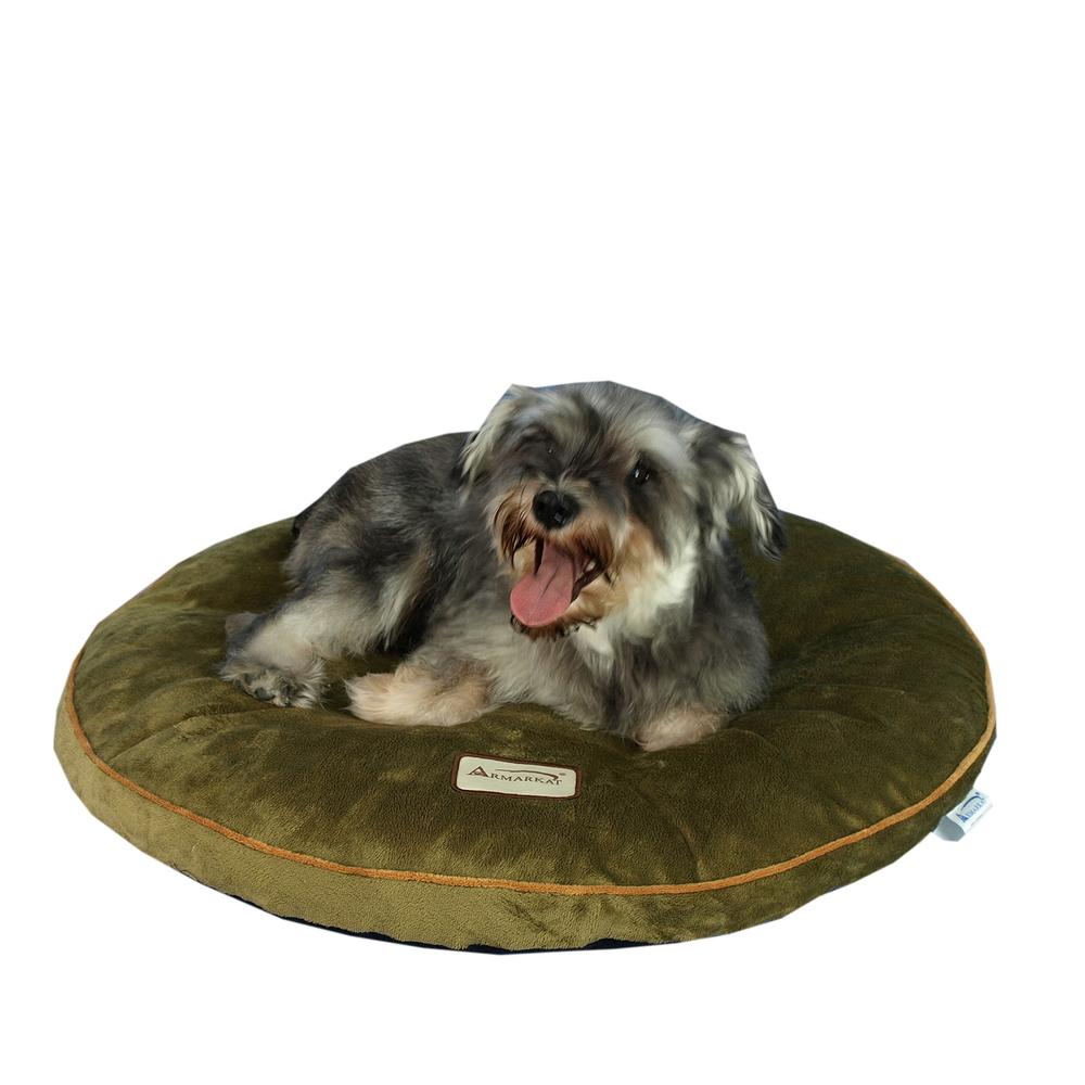 Armarkat Sage Green Pet Bed Pad - Modelo M04CHL con cojín de relleno de poliéster para mascotas