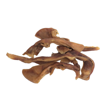 All-Natural Pig Ear Slivers/Strips Dog Treats (1lbs)