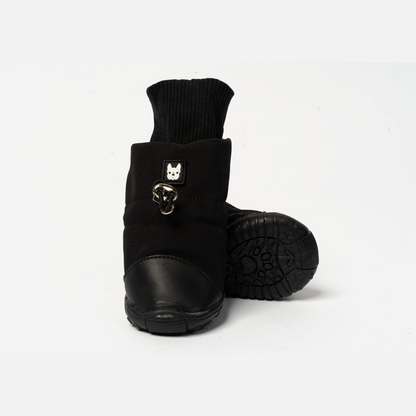 Morgan Adjustable Dog Boots - Black