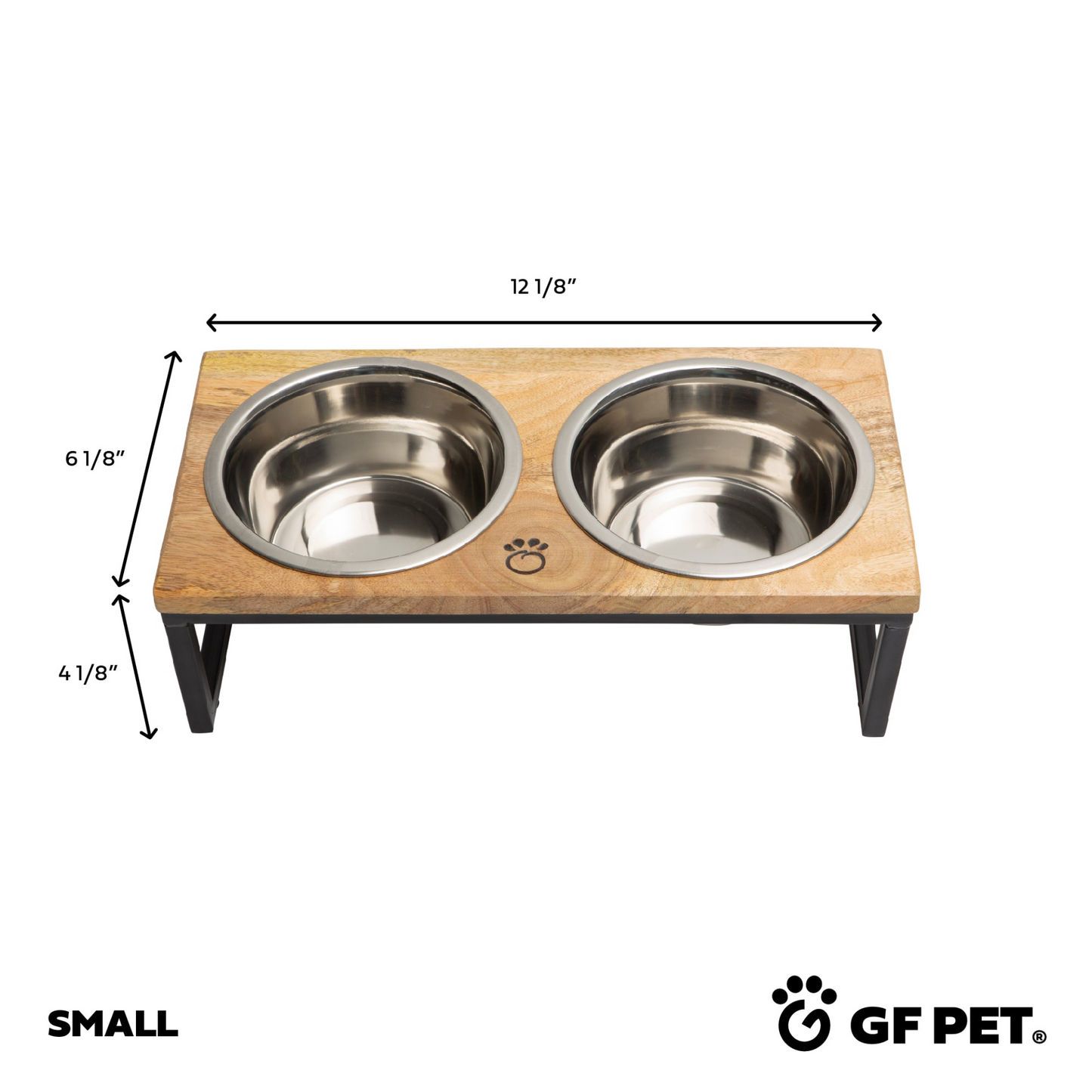 Wood & Metal Elevated Feeder