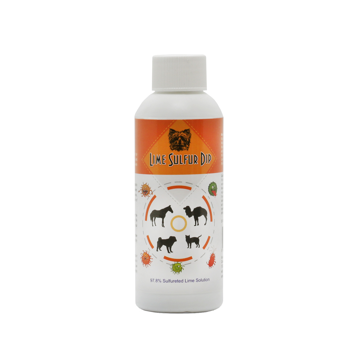 Healthy Paw Life: Dip de azufre y lima - Cuidado de mascotas para la piel seca y con picazón - Fórmula extrafuerte - Solución segura para perros, gatos, cachorros, gatitos y caballos