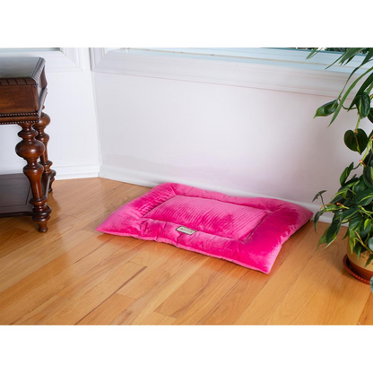 Armarkat Large Pet Bed Mat in Vibrant Pink - Plush Poly Fill Cushion for Dogs