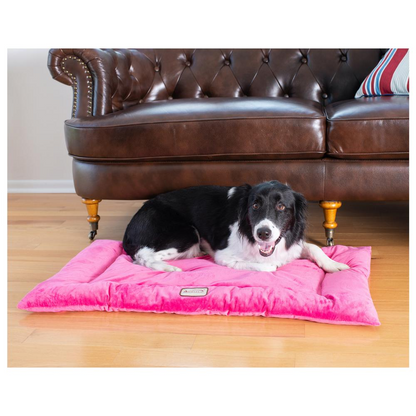 Armarkat Large Pet Bed Mat in Vibrant Pink - Plush Poly Fill Cushion for Dogs