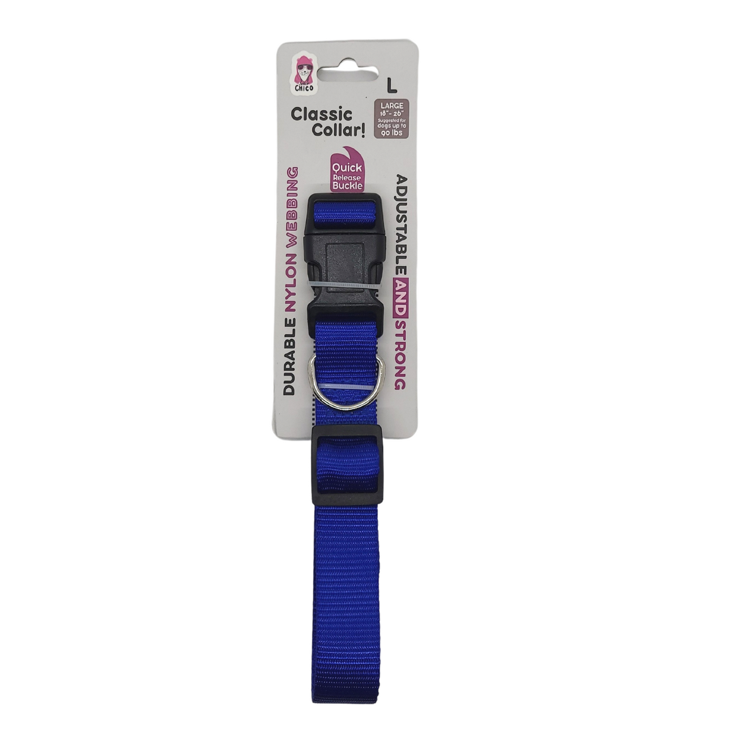 Quick Release Nylon Dog Collar