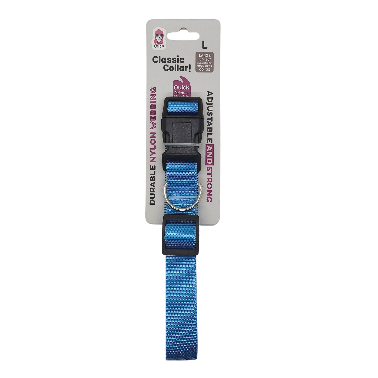 Quick Release Nylon Dog Collar